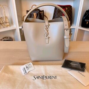 Saint Laurent Beige Shoulder Bag